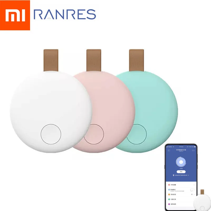 

Xiaomi Mijia Ranres Smart Anti-lost Device Two-way Bluetooth Alarm Search 15M long Distance Smart Anti-lost Positioning Finder