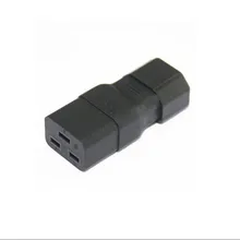 LBSC IEC 320 C14 мужского и женского пола C19 адаптер IEC C19 для C14 PDU PSU UPS Мощность разъем