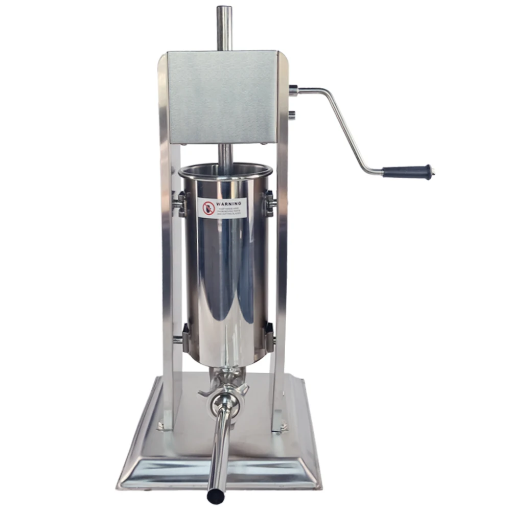 

DULONG 7L Commercial vertical manual sausage stuffer for household or restaurant kitchen use sausage filling machine