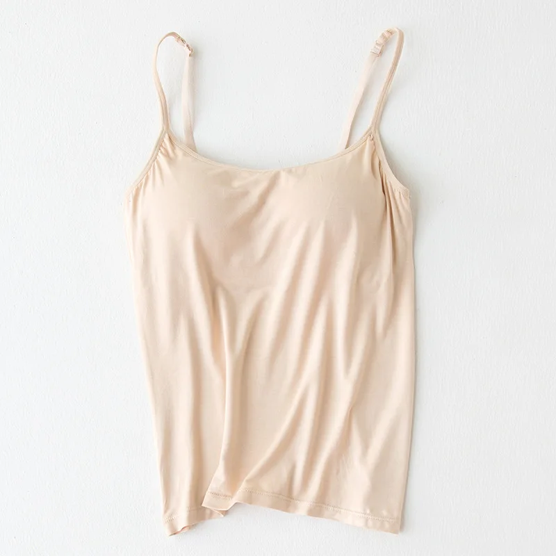 2 pcs one lot Camisole modal material women tank top 2018 new women camislole 8719