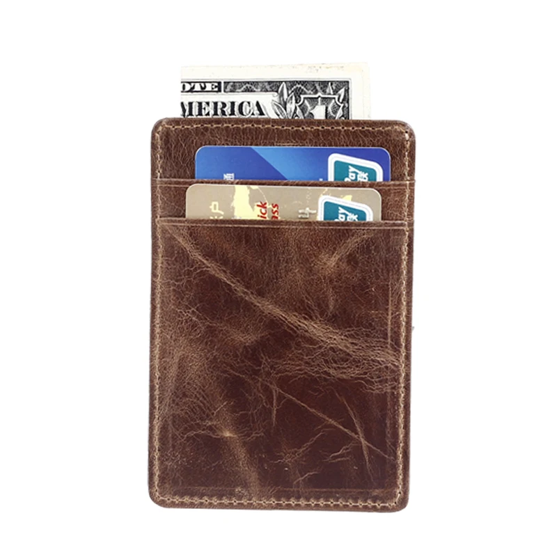 Мужской бумажник в винтажном стиле из натуральной коровьей кожи короткие кошельки для мужчин s кошелек мужской деньги кошельки мягкий