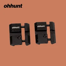 Ohhunt крепление для прицела 11 мм ласточкин хвост до 20 мм Пикатинни адаптер 1 дюйм для тактического прицела с стоп-контактом