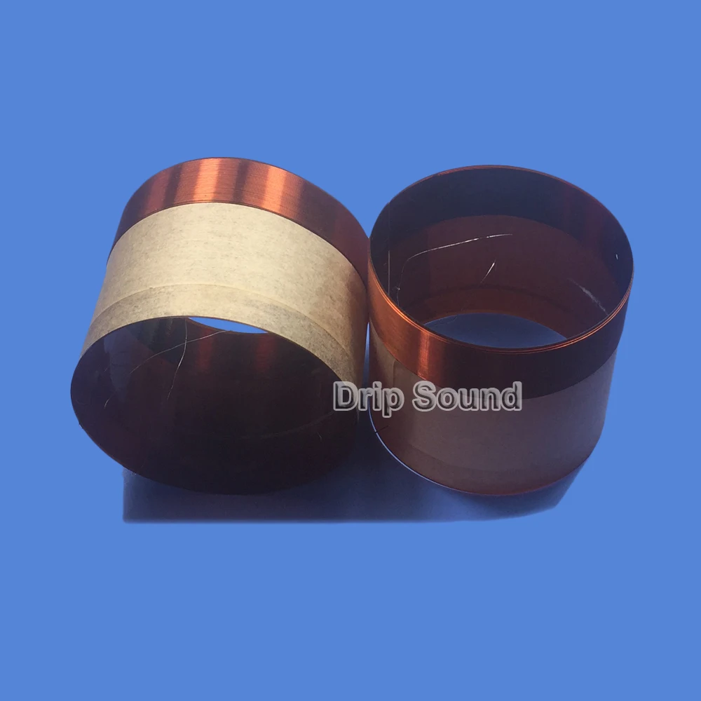 2 шт. 75 5 мм ядро 8ohm Бас Звуковая катушка KSV Kapton алюминиевый НЧ динамик звуковой