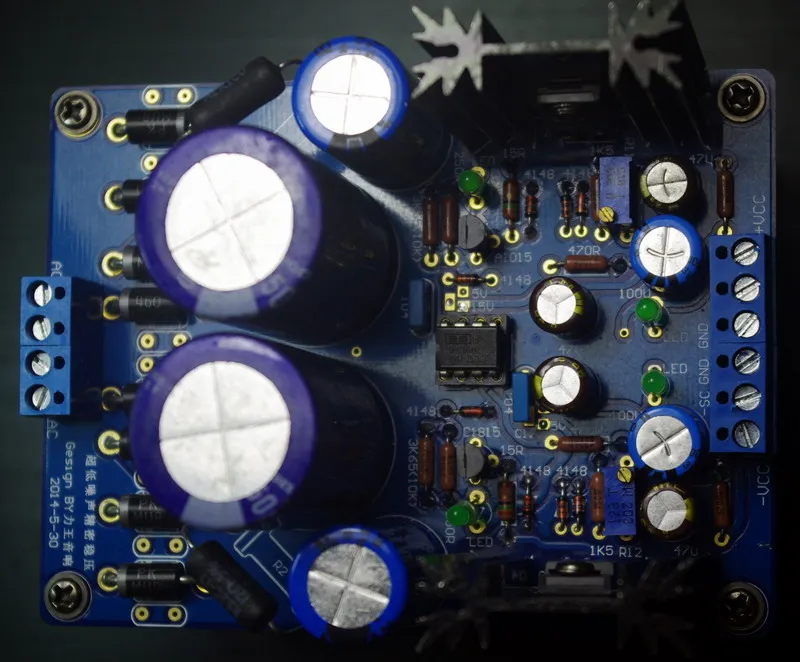 Двойной op amp OPA2604 Ультра низкий уровень шума высокая точность на MUR460 Регулируемый