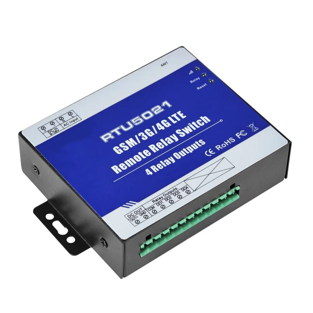 

3G Remote Switch 4 Relay Outputs DC 5A/30V AC5A/250V Embedded 32 bit ARM9 MCU in-built Watchdog