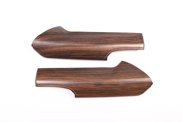 Pine Grain Для Toyota Land Cruiser Prado FJ150 150 центральной консоли декоративное лощеное покрывало Панель 2 предмета для вагонетки с противовесом - Название цвета: Pine Grain
