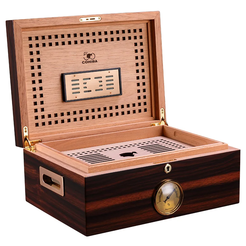Новое поступление шкаф для сигар humidor кедровая деревянная коробка большая