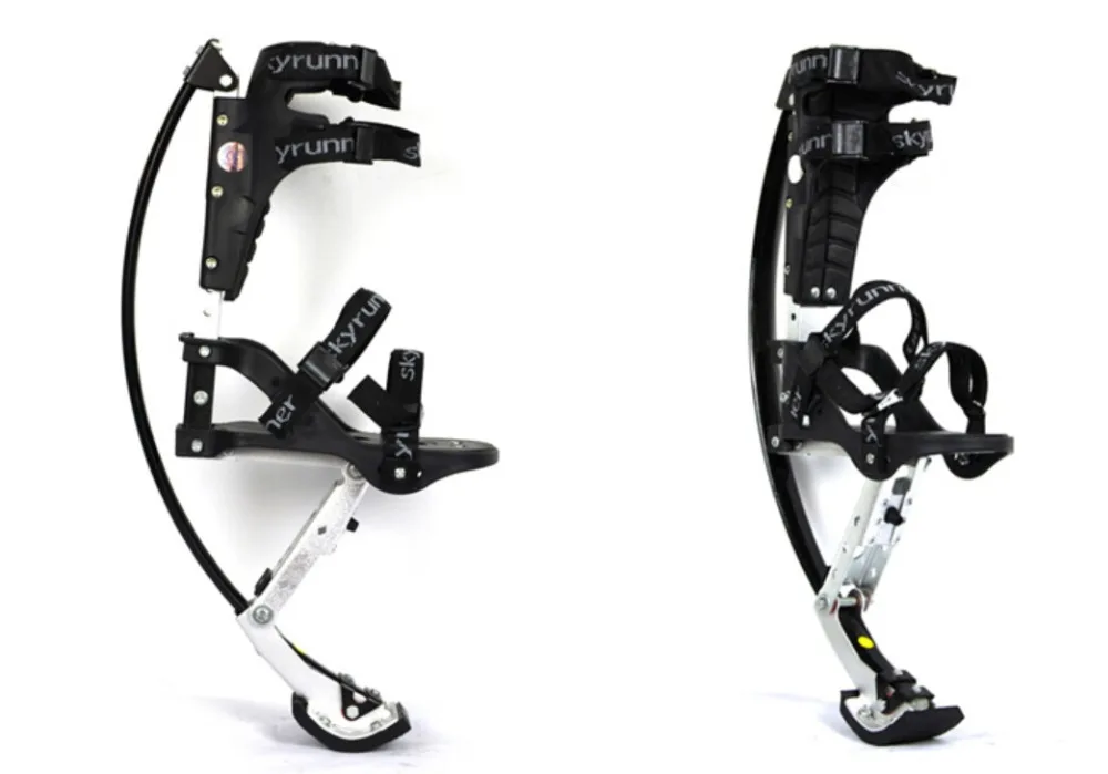 Skyrunner For People Weight 44lbs~88lbs/20kg~40kg black Jumping Stilts/skyrunner/Jump shoes/Flying Shoes