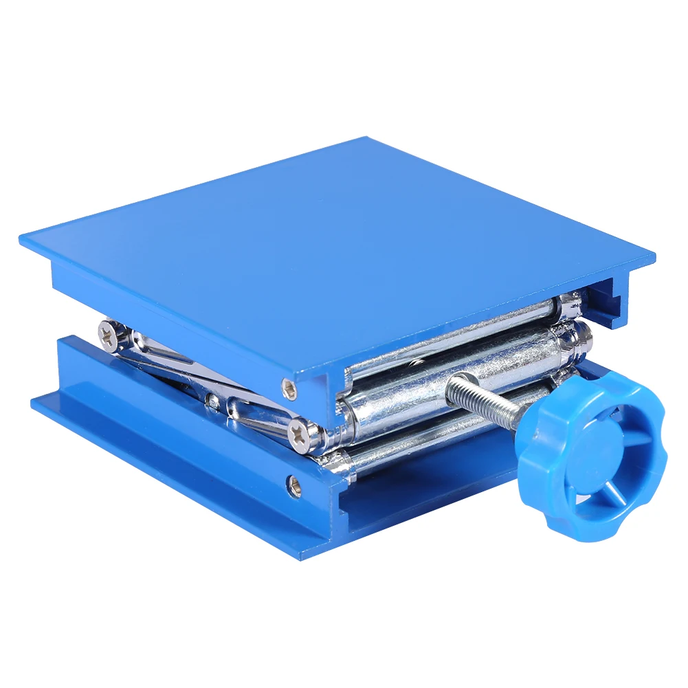 100x100mm Aluminum Oxidation Lifting Platform Lab Jack Adjustable Stand Table Rack Lab-Lift Lifter For Science Experiment | Инструменты