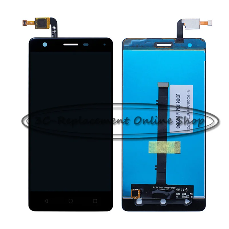 Черный/белый 5 2 дюйма для ZTE Blade V770 оранжевый Neva 80 LTE/TT175S ЖК-дисплей с рамкой |
