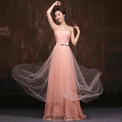 Pink-New-2015-marry-long-design-lace-fashion-vestido-de-novia-Wine-red-women-s-plus-size