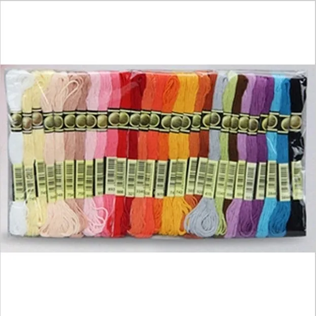 

Discount Shop Similar DMC 1Lot=200 Pieces Free shipping Cross Stitch Embroidery Thread Floss 8 meter Length 6 Strands