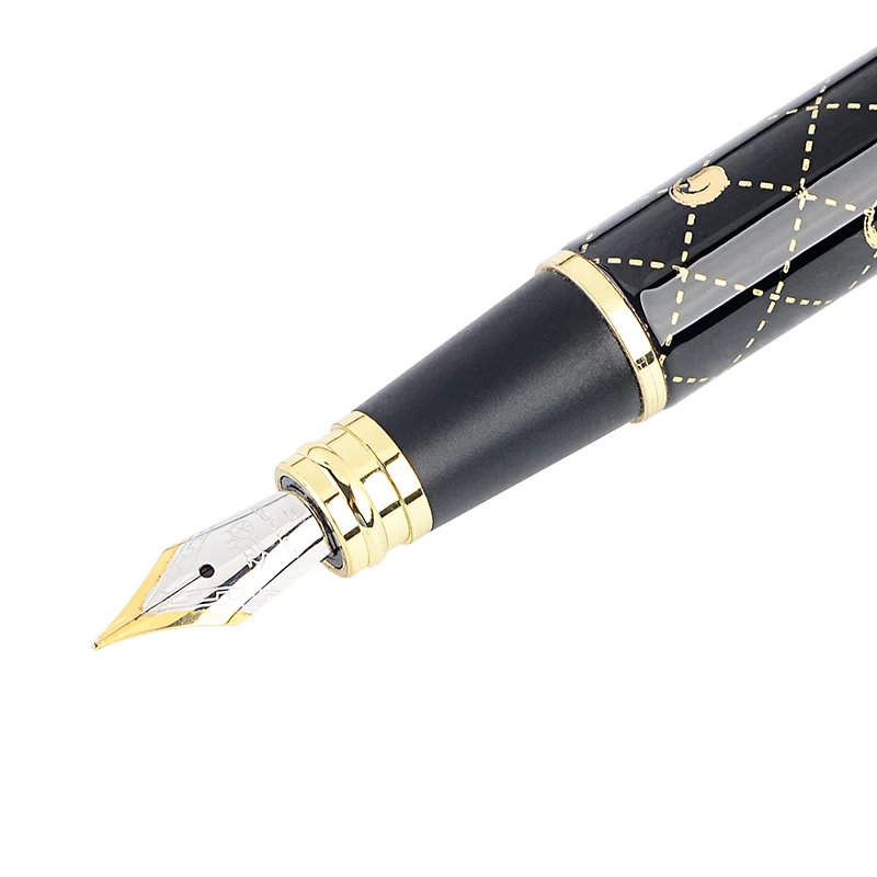 Jinhao 500 Iraurita 0 5 мм перьевые авторучки с тонким наконечником сетчатым рисунком