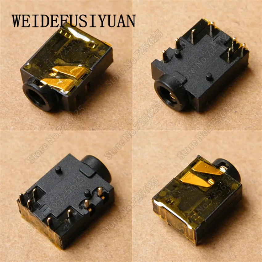 10pcs lot New Headphone microphone jack connector for Asus K56 K56C K56CA K56CM audio Female Socket