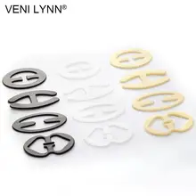 VENI LYNN 100 шт. дамское кружевное нижнее белье скрытый бюстгальтер ремни Невидимые Регулируемые Зажимы для женщин скрываю