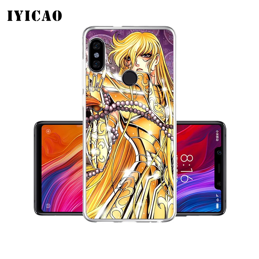 IYICAO мультяшный Мягкий силиконовый чехол для телефона Saint Seiya Xiaomi Mi 9 8 SE 6 A1 A2 Lite F1 MIX2S