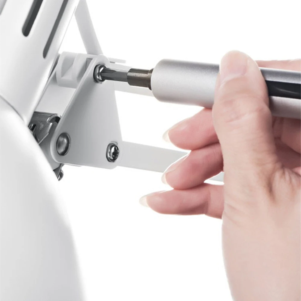 Wowstick 휴대용 무선 충전식 전기 스크루 드라이버 키트, LED 전원 스크루 드라이버