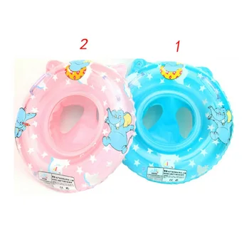 

0-5T Baby Bath Toys Baby Swimming Seat Inflatable Play Water Toys Cartoon Animals Fun Safe Baby Bathing Swimming Toys