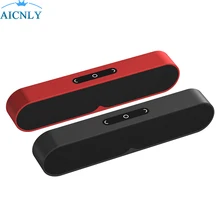 2018 Rushed Metallic Audio system Soundbar Music 2 Altavoz Bluetooth Speaker Actual Bass 24-hour Playtime 66ft Vary For Xiaomi Iphone