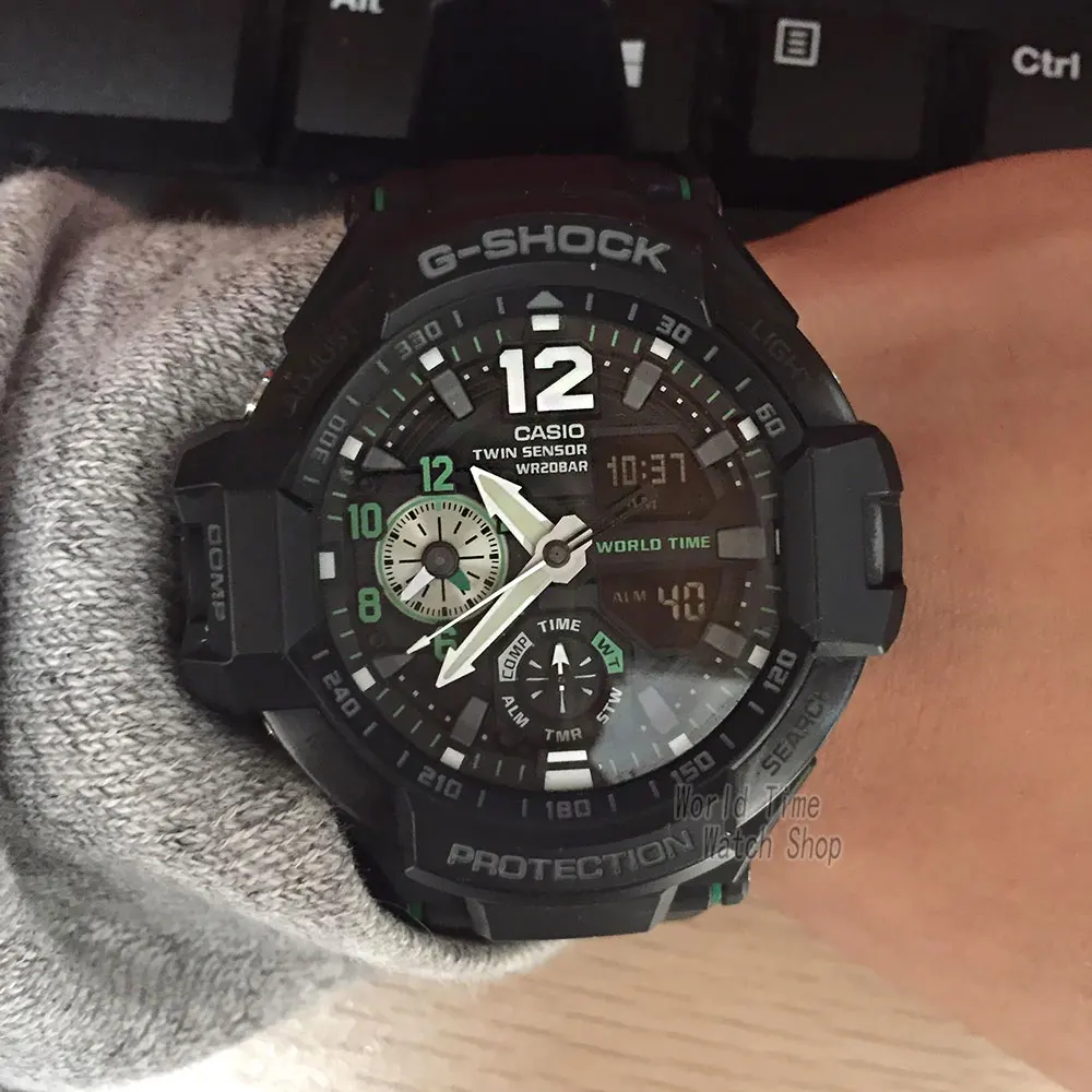 Часы Casio G SHOCK летные часы мужчины топ роскошный комплект LED военный хронограф