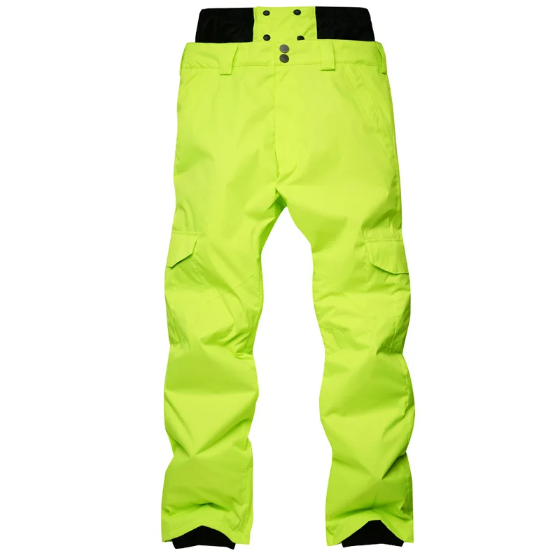 Men Skiing Pants Windproof Waterproof Ski Pants Warm Winter Snow Snowboard Trousers
