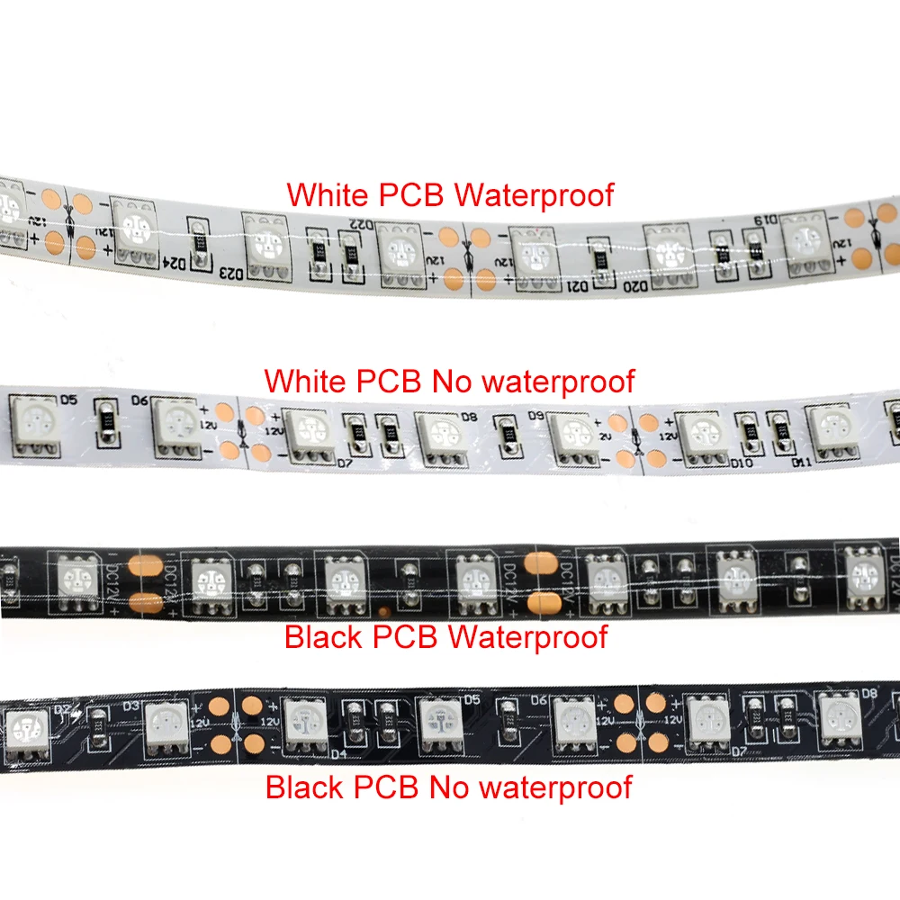 

5M 3828 5050 UV PINK AMBER ICE BLUE LED STRIP LIGHT RIBBON TAPE DC 12V 5M Non-waterproof Waterproof Home KTV Bar Holiday Decro