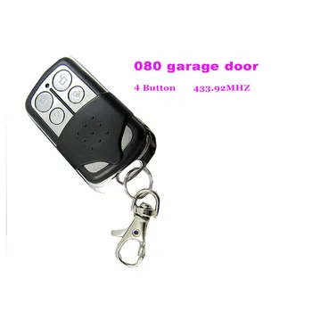 

Auto remote control retrofit 080 Model garage door remote control 4 button 433.92MHZ 10pcs/lot Free Shipping