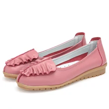 2015 fashion Personality font b women s b font shoes leaves lighter female shoes flat zapatos