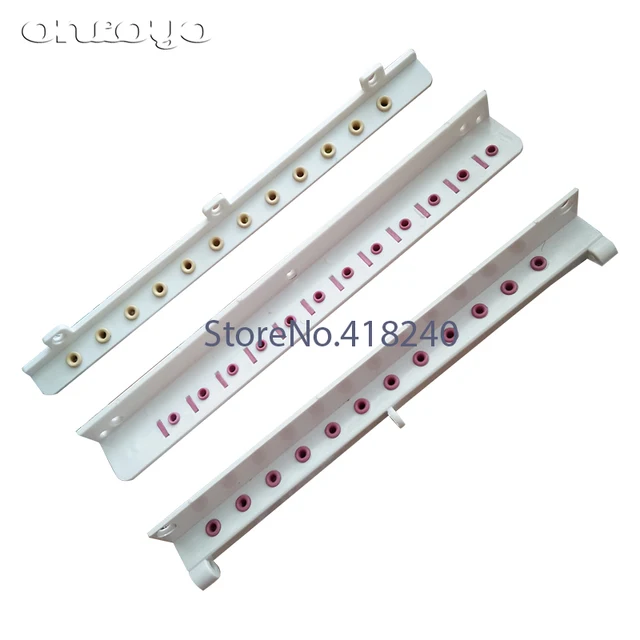 Computer Embroidery Machine Accessories Twelve Needle Plastic Upper Middle Lower Thread Under The Line Porcelain Sets Iron