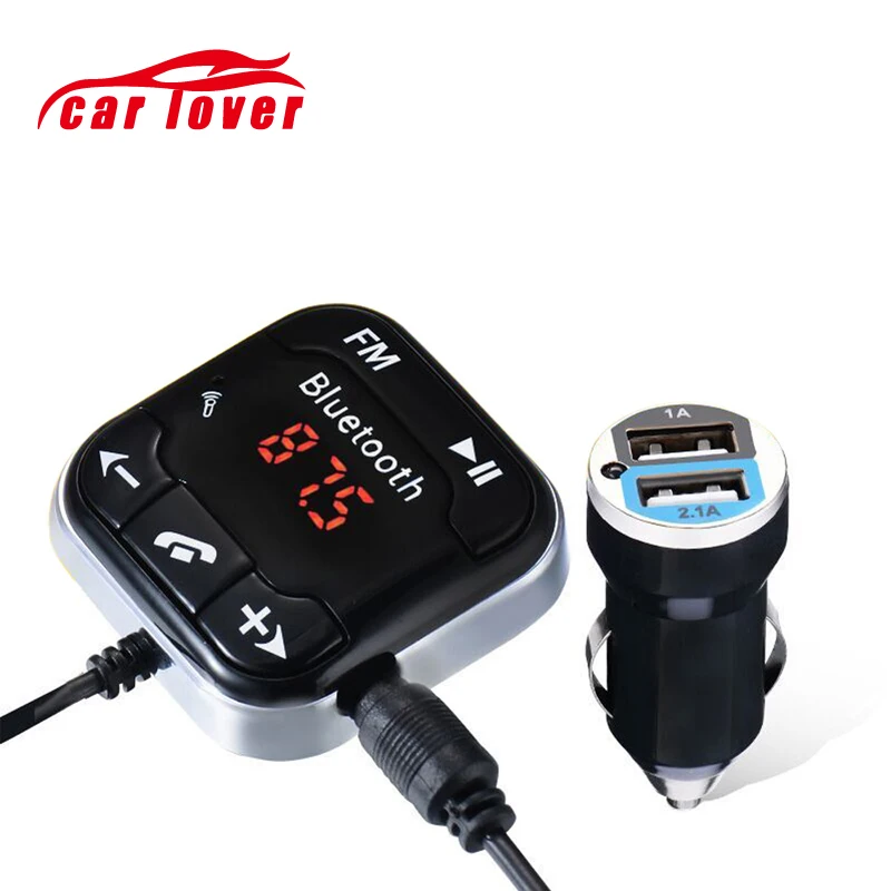 BT760 3,5 мм аудио Car Kit магнит bluetooth 4,0 MP3 плеер Dual USB Поддержка hands-free телефонный звонок AUX аудио вход usb Автомобильное зарядное устройство