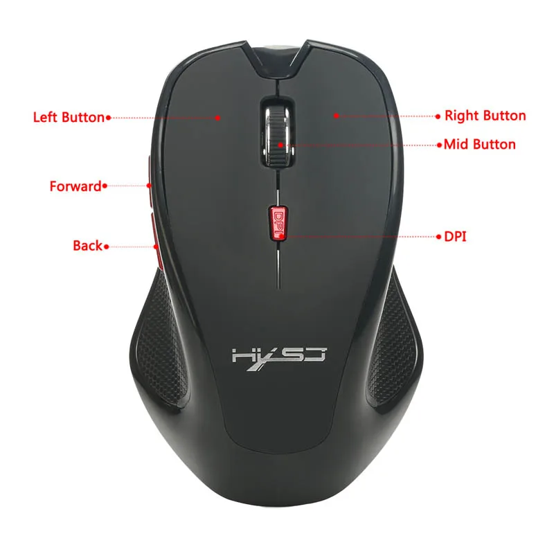 

Bluetooth 3.0 Mouse Wireless Mouse 2400 DPI Adjustable Mice for PC Computer Laptop SGA998