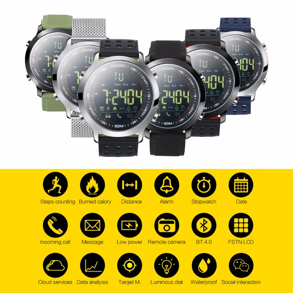 diggro smart watch setup