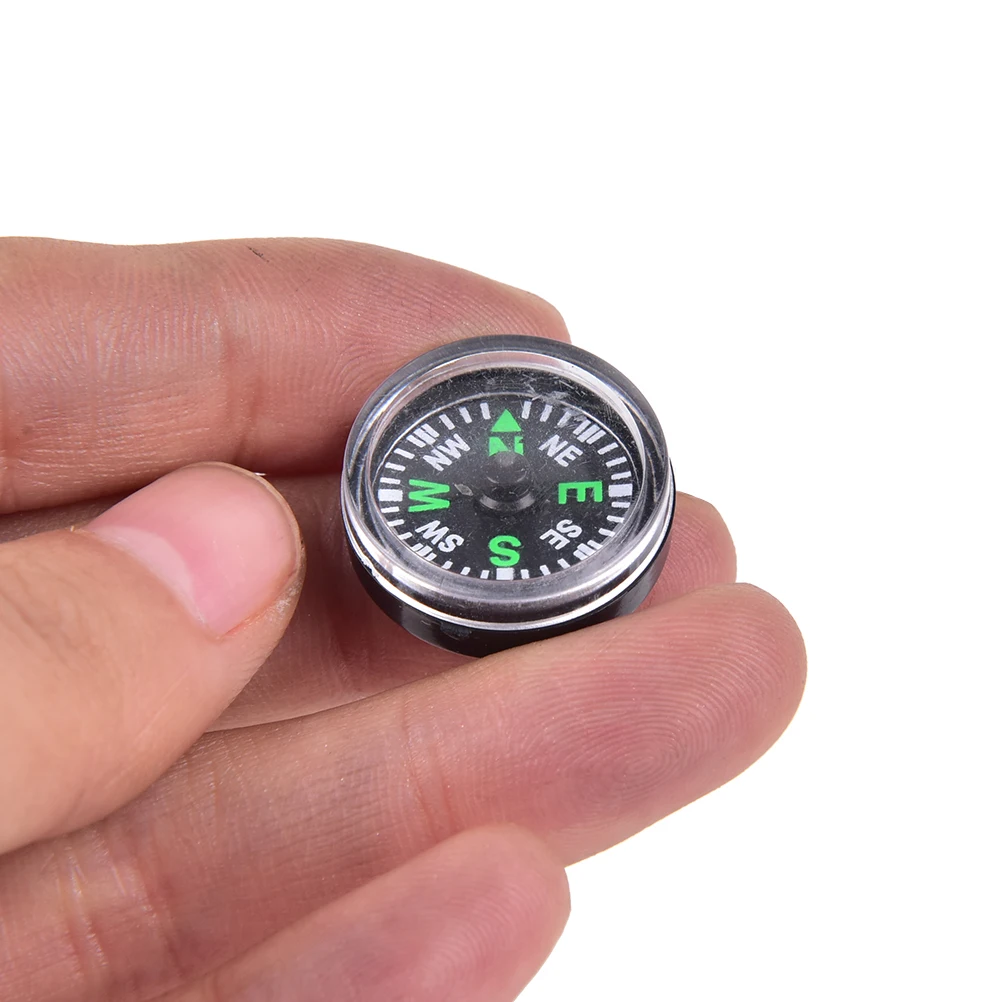 12 Pieces/Set 20mm Outdoor Camping Hiking Travel Small Mini Compasses