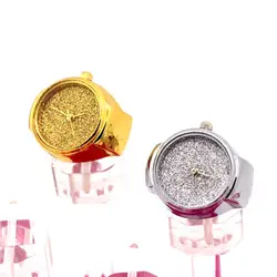 Часы OTOKY аналоговые кварцевые c циферблатом часы Творческий сталь Прохладный Эластичный кварцевое кольцо часы подарок Прямая доставка Aug30