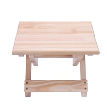 Portable Beach Chair Simple Wooden Folding Stool Outdoor Furniture Fishing Chairs Modern Small Stool Camping Chair multi functional plastic folding stool fishing stool small shoes stool children s outdoor portable folding stool bathing stool