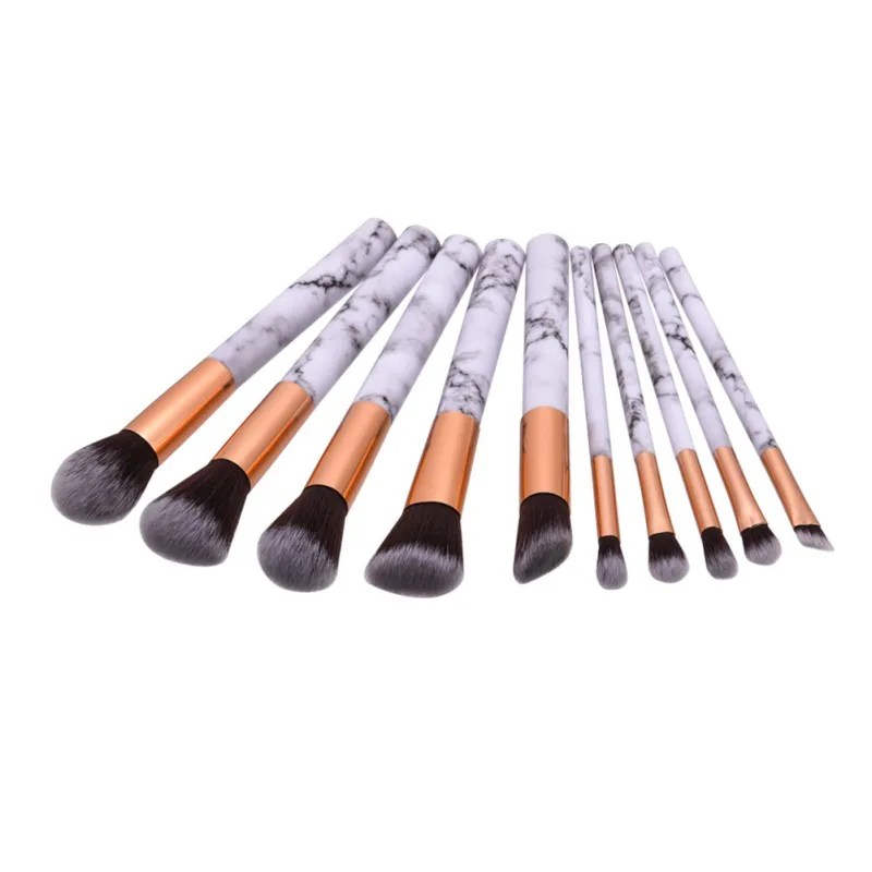 

10pcs Professional Makeup Brushes Set High Quality Makeup Tools Kit Premium Full Function Blending Powder Foundation Brush