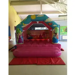 Надувной дом принцесса прыжок на батуте замок moonwalk для детей используется открытый и Крытый детская площадка