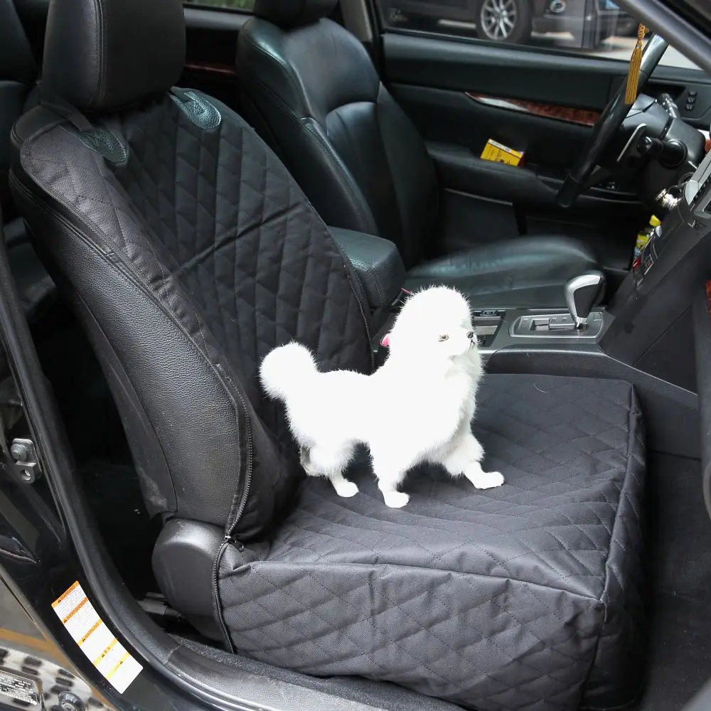 Практическая кота собаки любимчика переднем сиденье автомобиля водонепроницаемые Нескользящие Обложка собака переднего сиденья одно место
