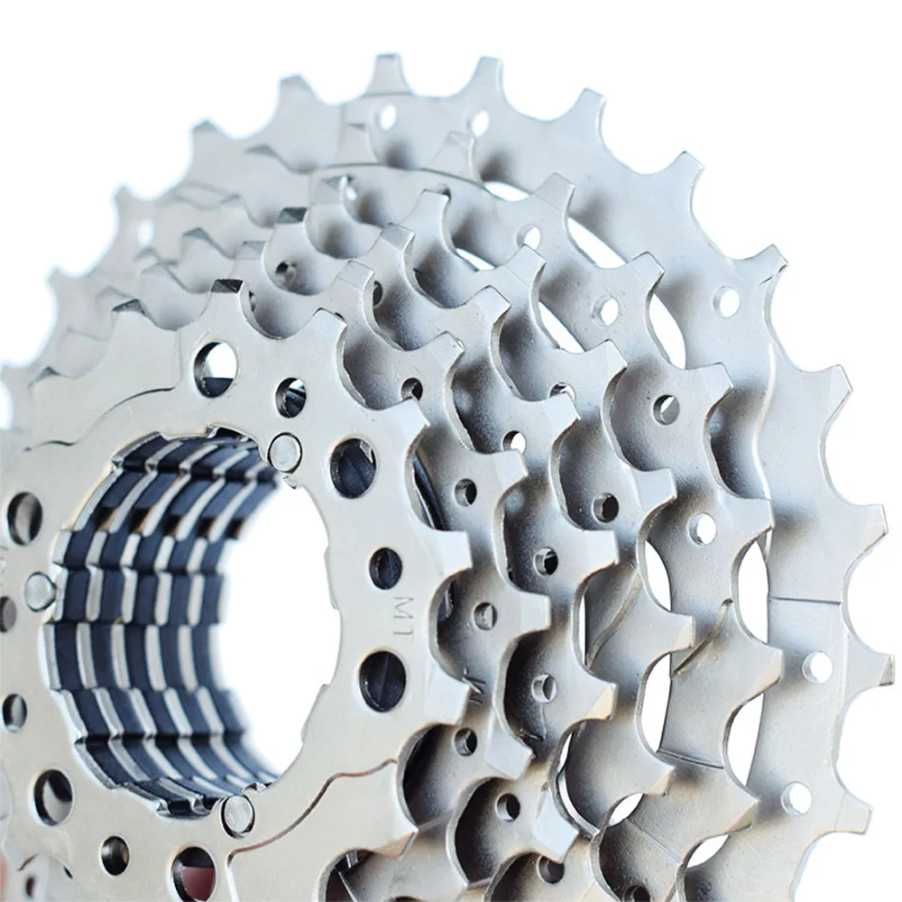 SUNLITE 8-SPEED---11-28T MTB--ROAD SILVER BICYCLE CASSETTE