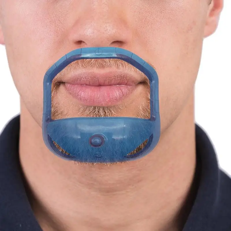 5 шт. прозрачные принадлежности для ухода за бородой формы линий для ухода за внешностью для придания формы инструмент для мужчин продукт