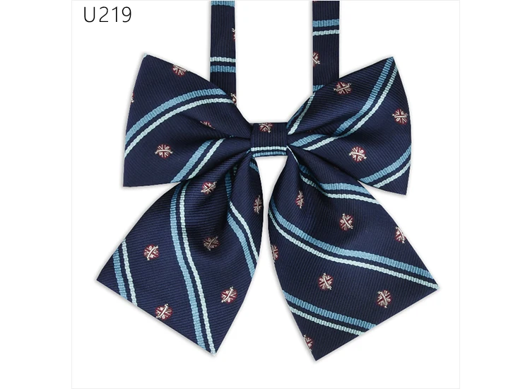 JK галстук-бабочка полосатый Одноцветный форменный воротник галстук-бабочка японский школьник для студенток в стиле преппи шик свободный Завязывающийся узел