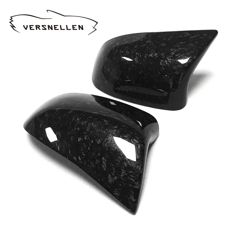 

F15 Forge Carbon fiber side view Mirror Caps Replacement for BMW X3 X4 X5 X6 Upgrade X5M X6M Look OEM Fitment Side Mirror Cover