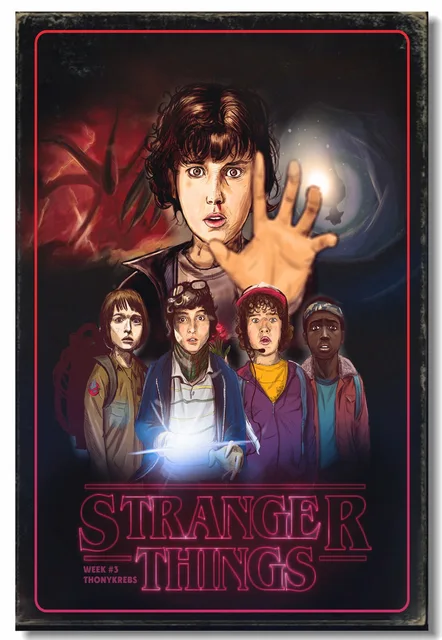 Special Price Custom Canvas Wall Painting Stranger Things Poster Stranger Things TV Play Wall Stickers Mural Cafe Dining Room Wallpaper #0231# Special Price Custom Canvas Wall Painting Stranger Things Poster Stranger Things TV Play Wall Stickers Mural Cafe Dining Room Wallpaper #0231#
