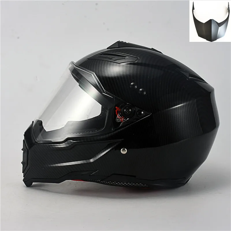 padded motorcycle glasses New Motorcycle Helmet Men Full Face Helmet Moto Riding ABS Material Adventure Motocross Helmet Motorbike DOT Certification# Electric Helmet Motorcycle Helmets & Protective Gear