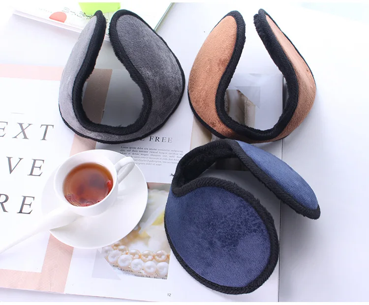 Ear Muffs Cover muffs Warm Men Rear Earmuffs Winter Accessories for Women Men Cloth Plush mens ear warmers