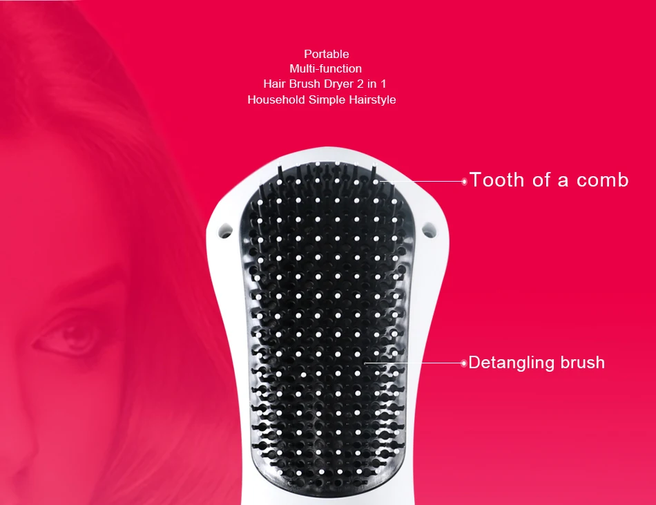 Infrared Hair Straightening Brush D039 (3)