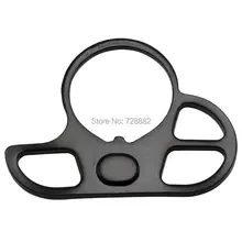 Тактическая AR Концевая пластина Тройная петля слинг адаптер металлический слинг Шарнирное Крепление для рук принадлежности для охотничьего ружья