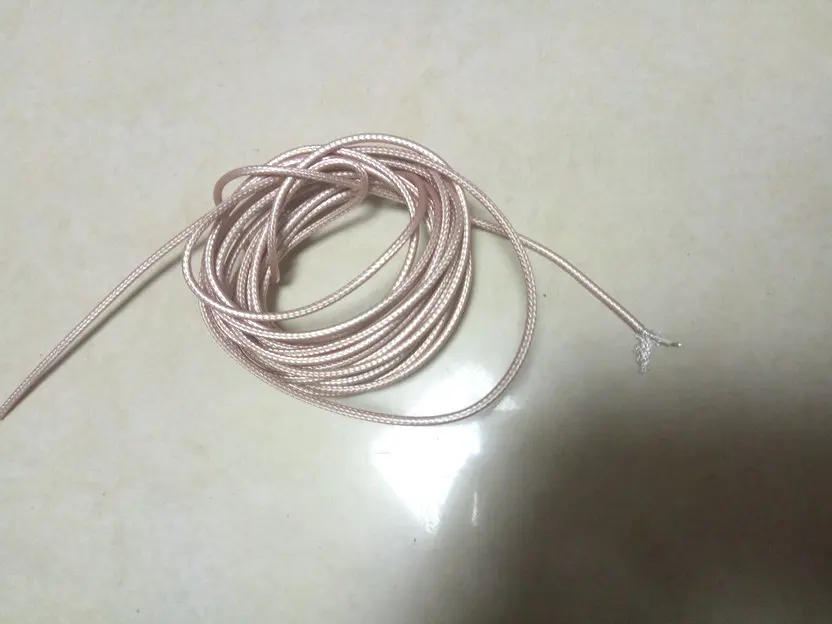 단일 차폐 RF 동축 케이블, 고온 저항, 250 ℃, 100m, 50ohm, M17, 113, RG316
