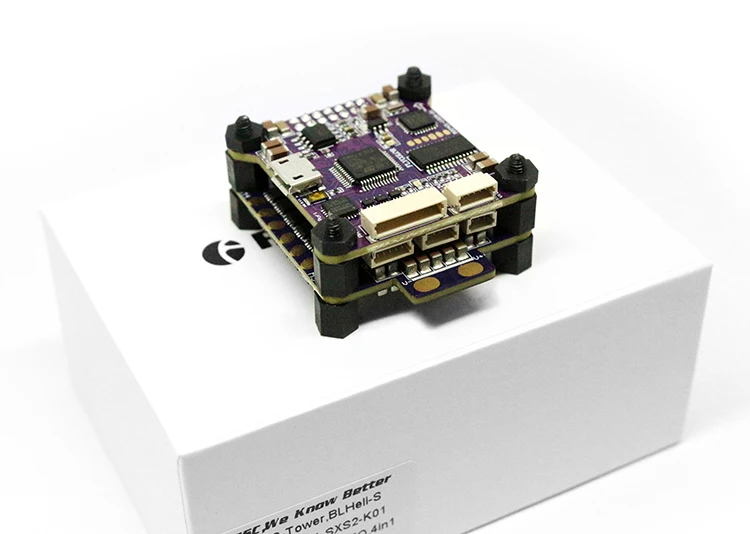 

Flycolor Raptor S-Tower 30A 4 in 1 ESC Electronic Speed Controller 2-4 S Support Dshot600 + F3 flight Controller + OSD