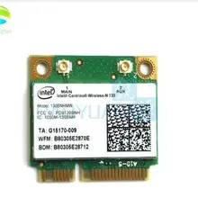 Wi-Fi карта для intel mediino wireless-N130 130BNHMW 150 Мбит/с+ Bluetooth 3,0 Половина мини PCI-e беспроводная карта
